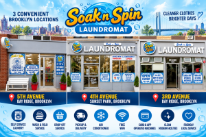 Soak n Spin Brooklyn Laundromat Locations